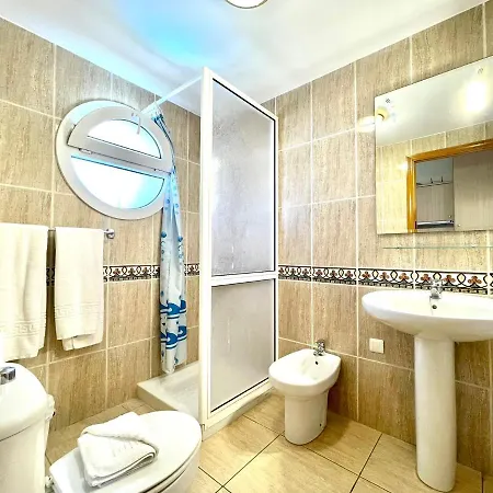 Апартаменты Estudio Con Wifi, Piscina Climatizada, Playa En Tenerife Sur *