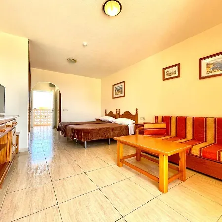 Estudio Con Wifi, Piscina Climatizada, Playa En Tenerife Sur